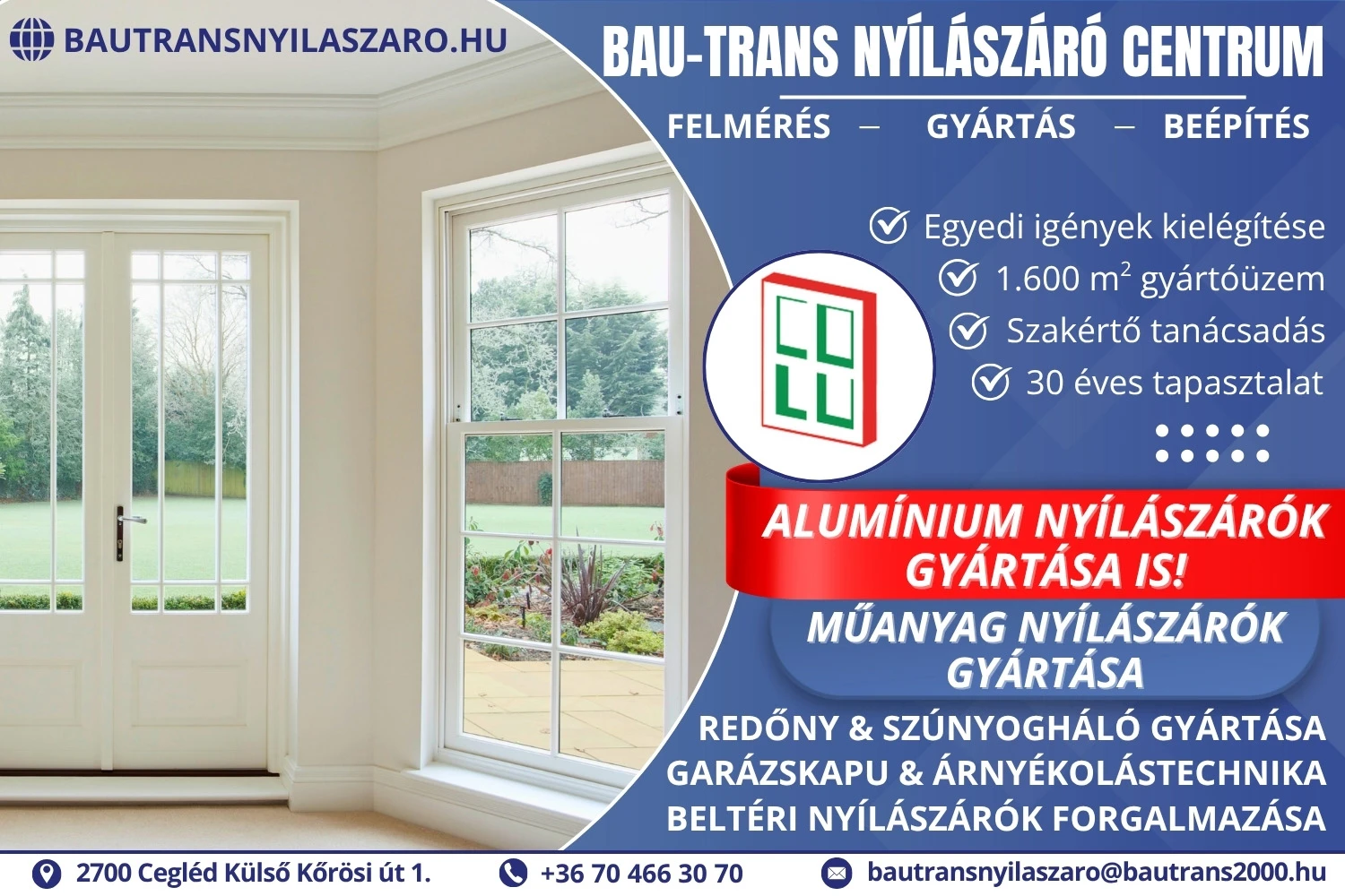 Bau-Trans Nyílászáró Centrum
