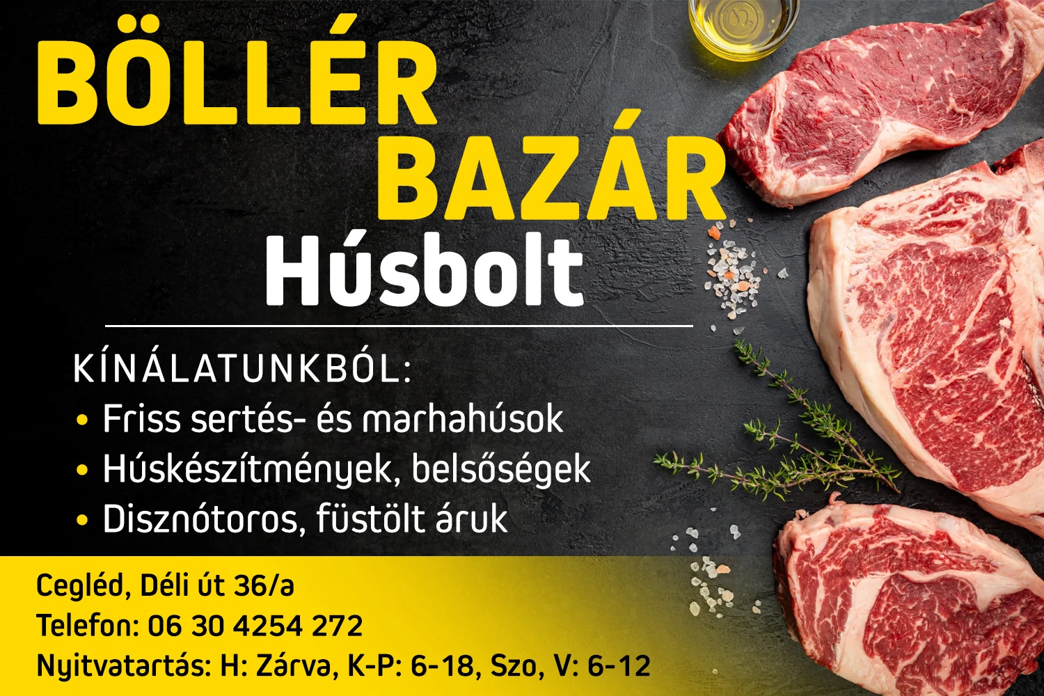 Böllér Bazár Húsbolt